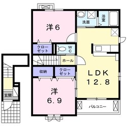 コリーヌメゾンＤの物件間取画像